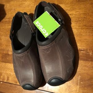 Men’s Crocs Swiftwater Leather Clog